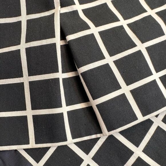 Dries Van Noten Spring 2009 Paris, Cotton Black & White Windowpane Vest Gilet - Picture 4 of 16